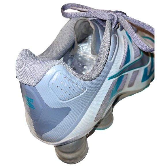 Nike Shox Roadster+  Gray/Green Sneakers 487604-004 Mens Size 10 main image 4